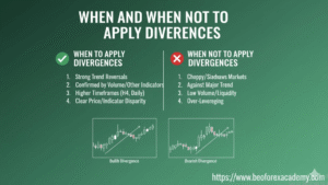 When and When not to Apply Divergences