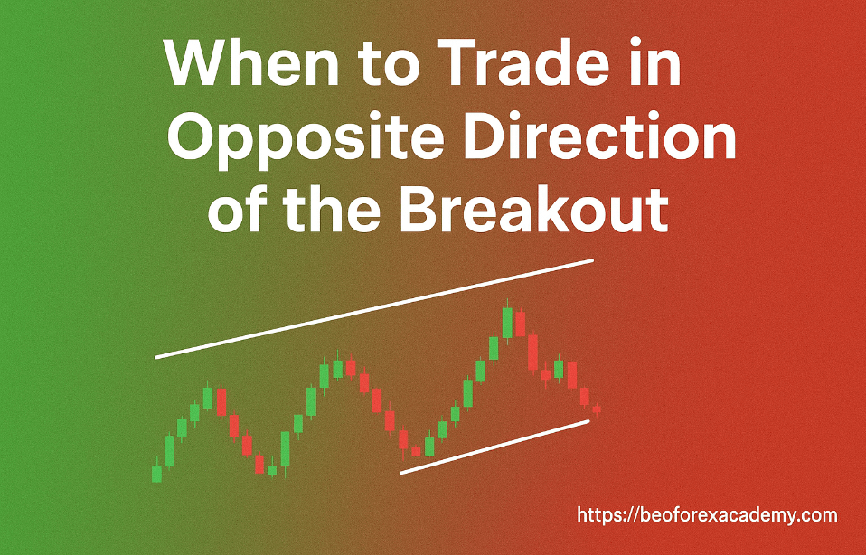 When to Trade in Opposite Direction of the Breakout